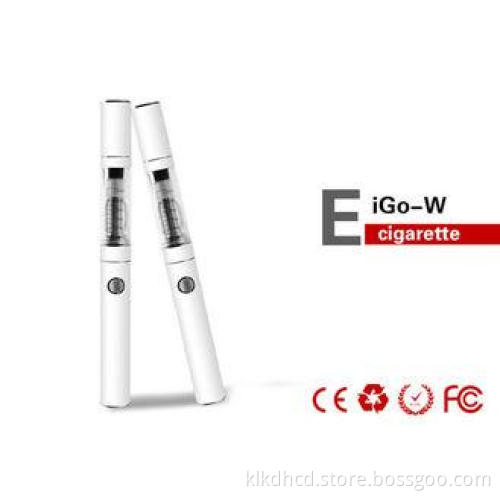 1100mAh 14mm Eco Friendly EGO W Electronic Cigarette Tank F